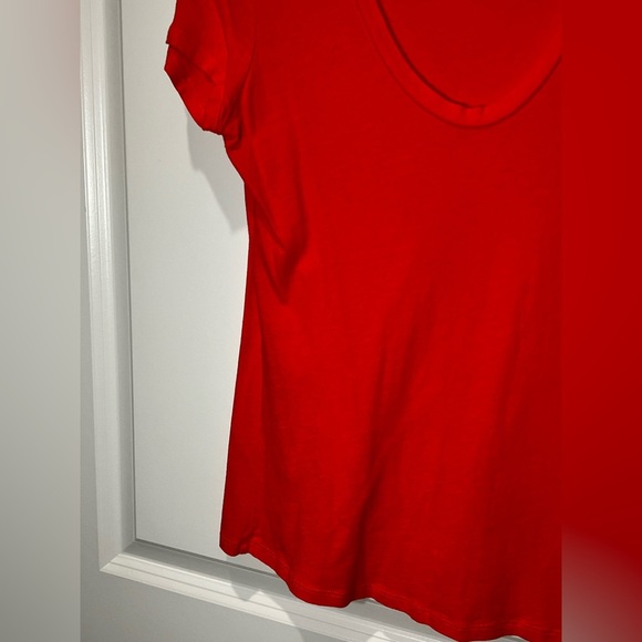 American Eagle Orange Short Sleeve T-shirt Size Small - Picture 3 of 8
